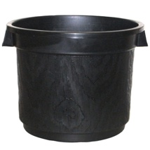 28L Bucket with Handle (410mm)-Black