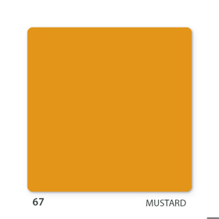 125mm Label-Mustard
