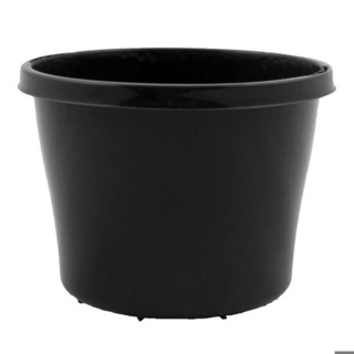 0.5L Squat Pot (100mm)-Black