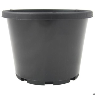 1L Squat Pot (130mm)-Black