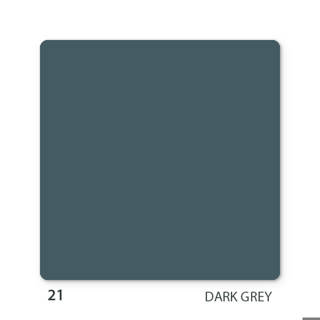 1L Squat Pot (130mm)-Dark Grey (Bulk)