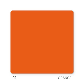 1L Squat Pot (130mm)-Orange