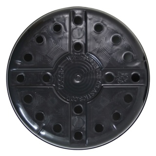 1.4L Squat Pot (155mm)-Black (Bulk)