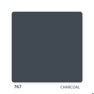 3L Square Smooth (180mm)-Charcoal