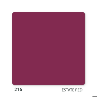 6L Square (183mm)-Estate Red