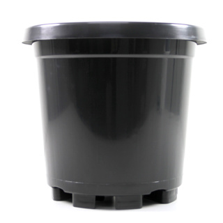 13.5L Standard Pot with Feet (300mm)-Black