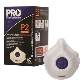 Prochoice Disposable dust masks P2 Valve