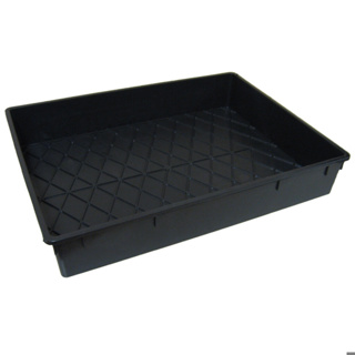 Large Multipak Tray - No Holes-Black