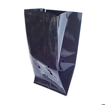 60 Litre SQUAT Poly Planter Bag Heavy Duty [500x325] 150um BLACK