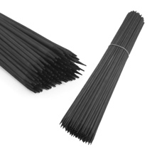 40cm Flower Stick - (5mm) Black
