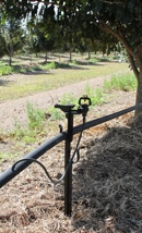 850 Irrigation Sprinkler Stake (32mm Tube) BLACK