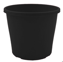 1L Midi Pot (TL) (130mm)-Black