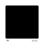 6L Square (183mm)-Black (Bulk)